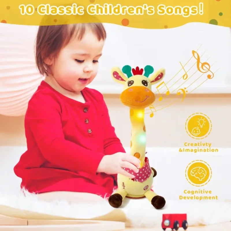 Musical Giraffe Toy – Sings, Dances & Repeats What You Say