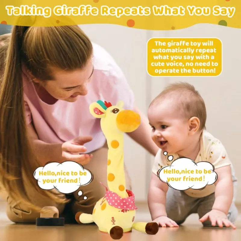 Musical Giraffe Toy – Sings, Dances & Repeats What You Say