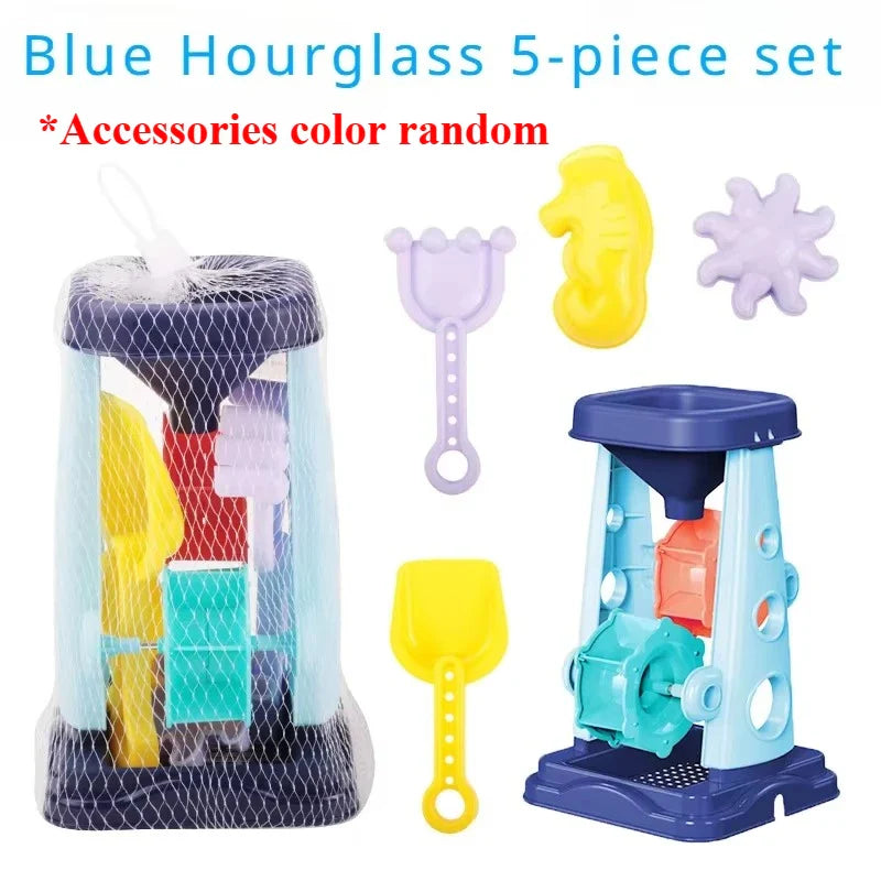 Baby Beach Sand Toys Set with Car, Shovel & Sprinkler Tools