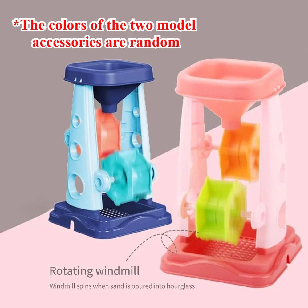 Baby Beach Sand Toys Set with Car, Shovel & Sprinkler Tools